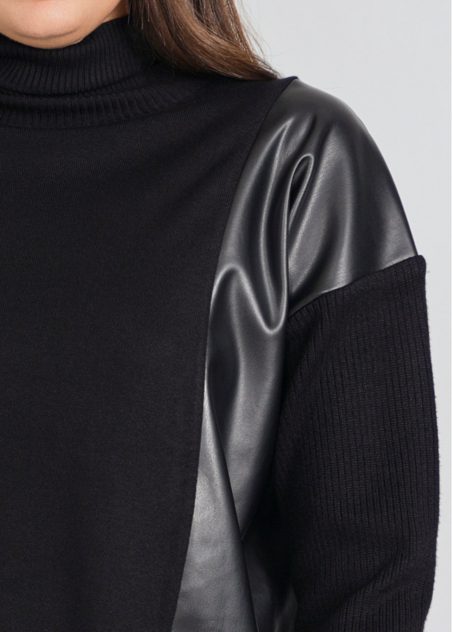 CLASSIC REFINED JUMPER-BLACK-